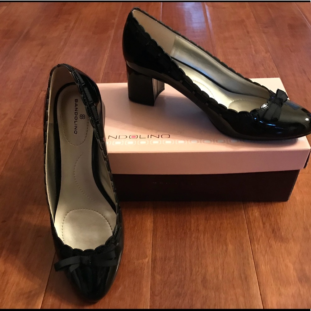 Bandalino Black Low Heels